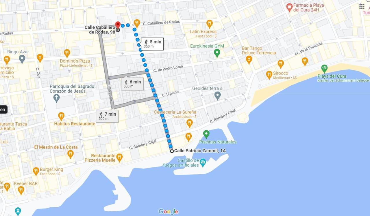 Macarena III Apartments, 300 Meter Zu Playa Del Cura 또레비에하 외부 사진